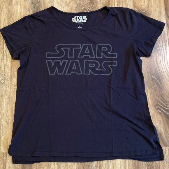 Star Wars Tops - Star Wars Black T-shirt L